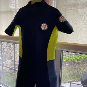 Rip Curl Boys 2mm Dawn Patrol Short Sleeve Spring Wet Suit